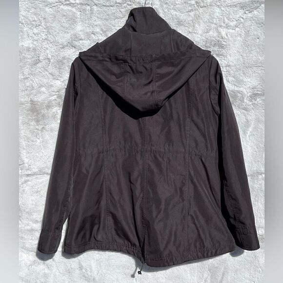 EUC Guess lightweight spring coat color worn off snaps as shown in pics Size L - Picture 11 of 11